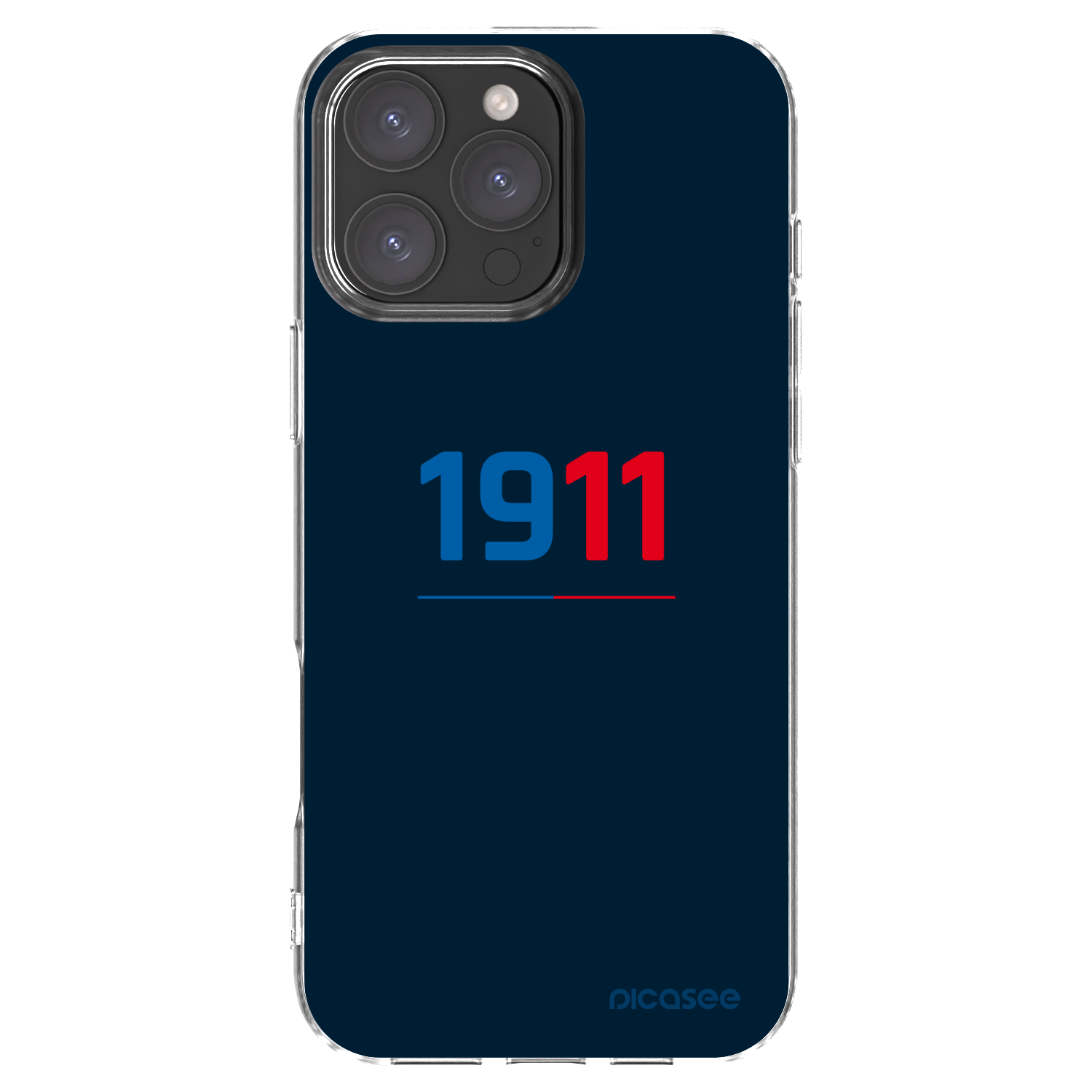 Picasee silikonový průhledný obal pro Apple iPhone 16 Pro Max - FC Viktoria Plzeň D