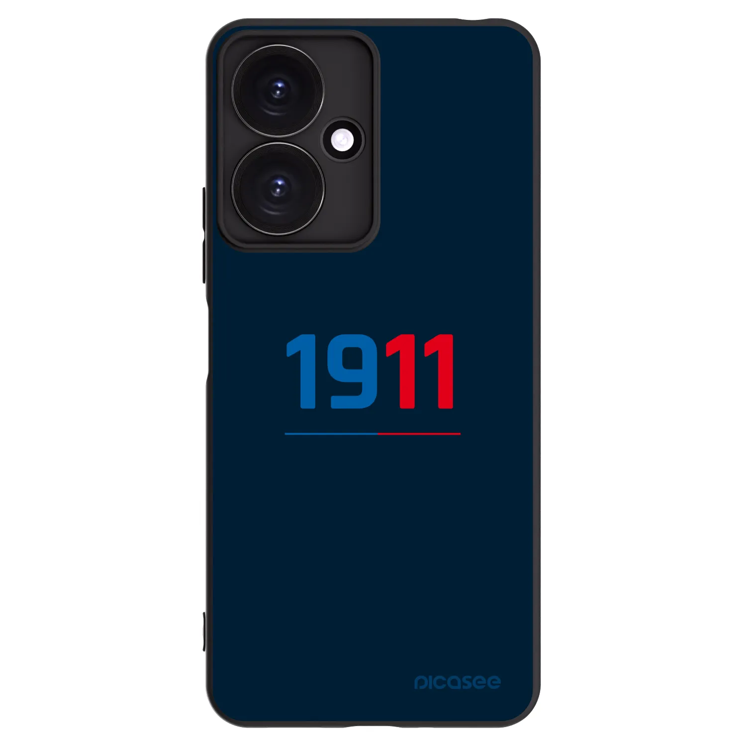 Picasee silikonový černý obal pro Xiaomi Redmi 13C 5G - FC Viktoria Plzeň D