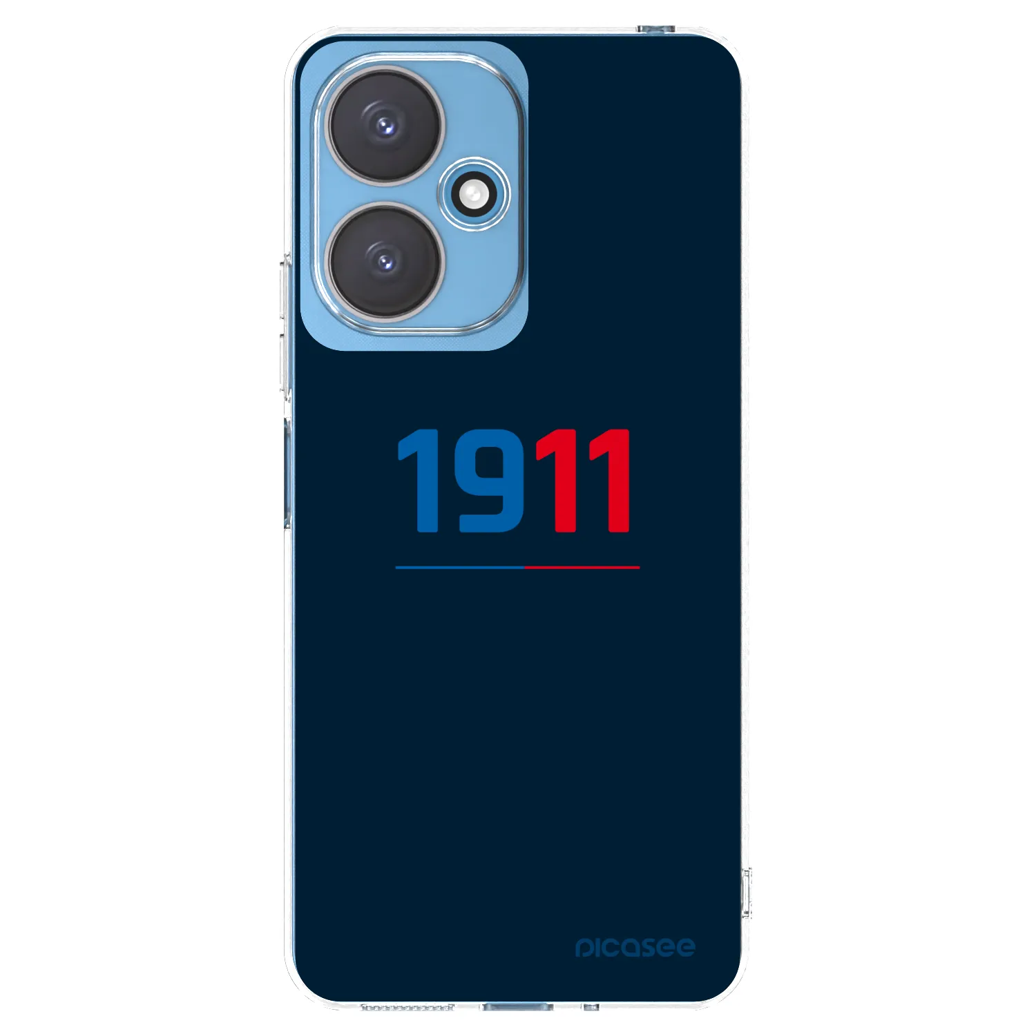 Picasee silikonový průhledný obal pro Xiaomi Redmi 13C 5G - FC Viktoria Plzeň D