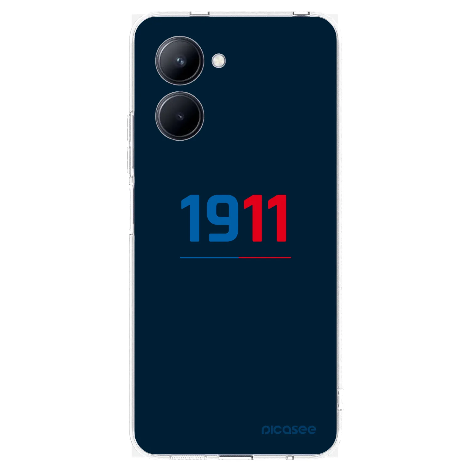 Picasee silikonový průhledný obal pro Realme C33 (2023) - FC Viktoria Plzeň D