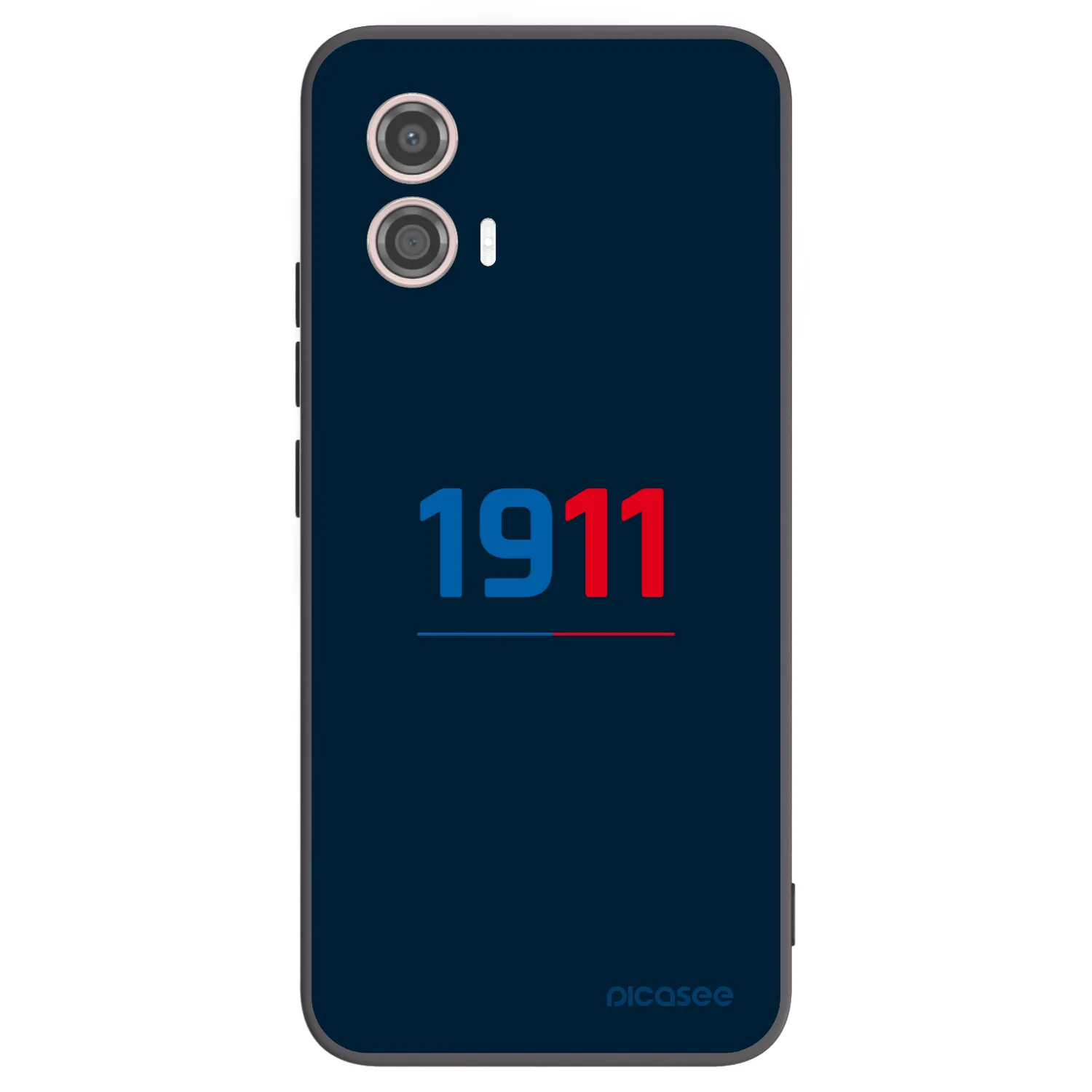 Picasee silikonový černý obal pro Motorola Moto G53 5G - FC Viktoria Plzeň D