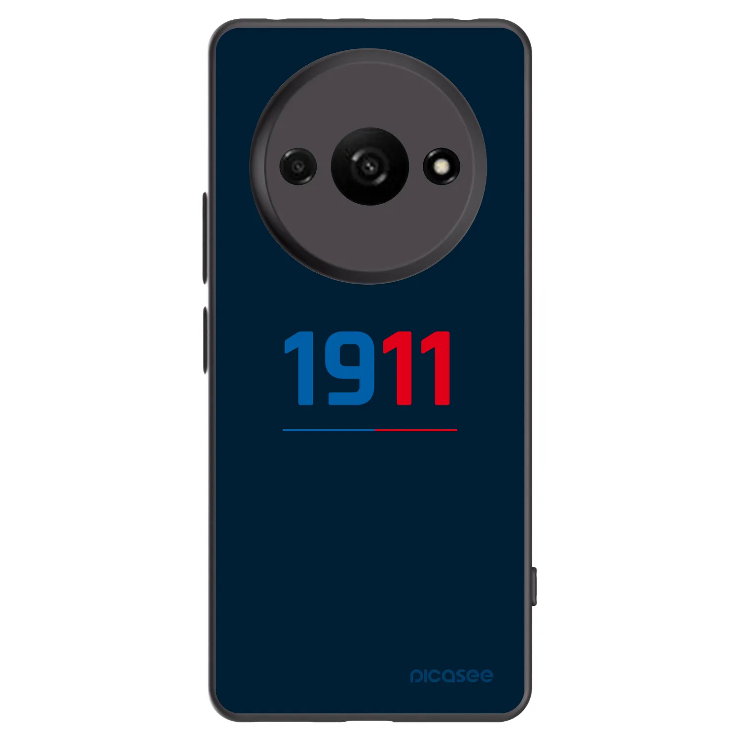 Picasee silikonový černý obal pro Xiaomi Redmi A3 - FC Viktoria Plzeň D