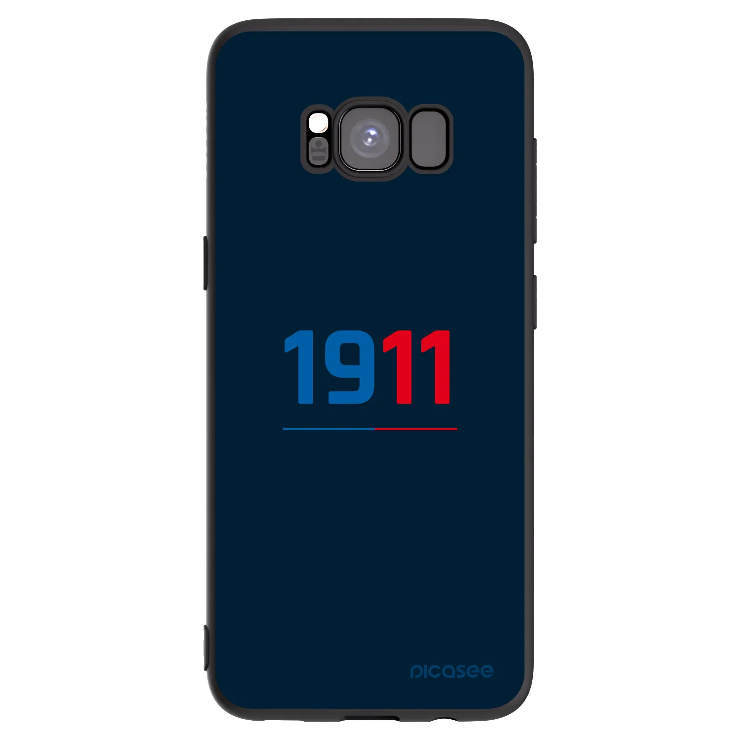 Picasee silikonový černý obal pro Samsung Galaxy S8 G950F - FC Viktoria Plzeň D