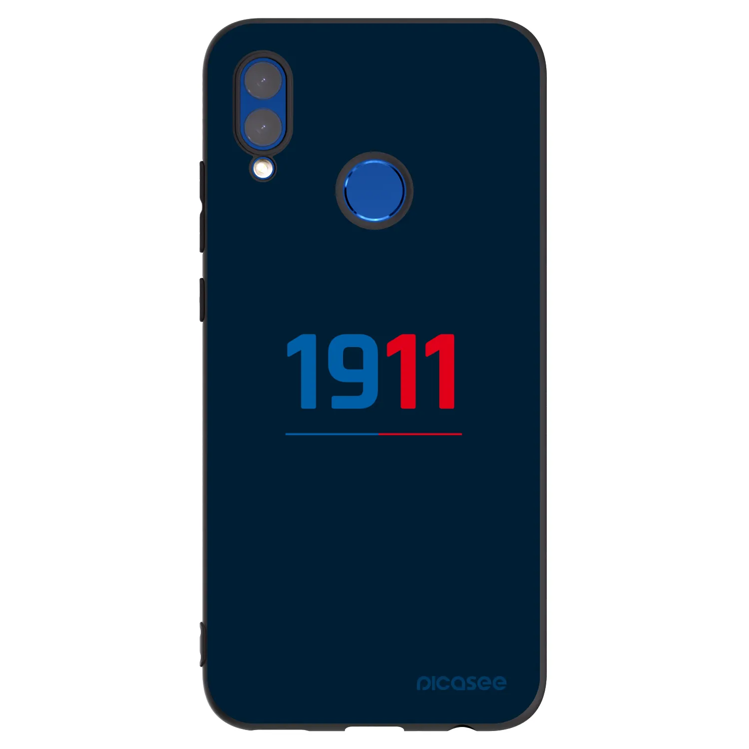 Picasee silikonový černý obal pro Huawei P Smart 2019 - FC Viktoria Plzeň D