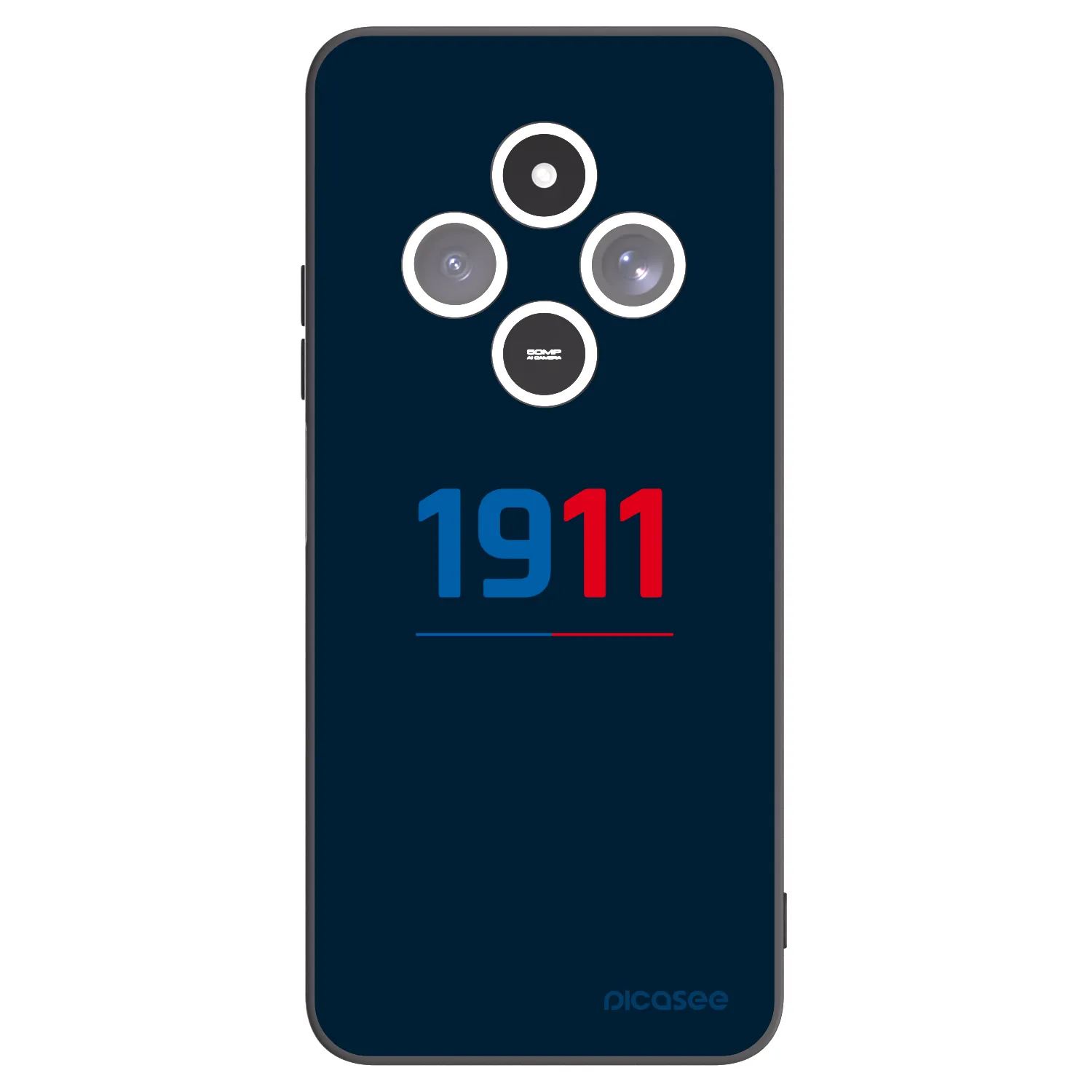 Picasee silikonový černý obal pro Xiaomi Redmi 14C - FC Viktoria Plzeň D