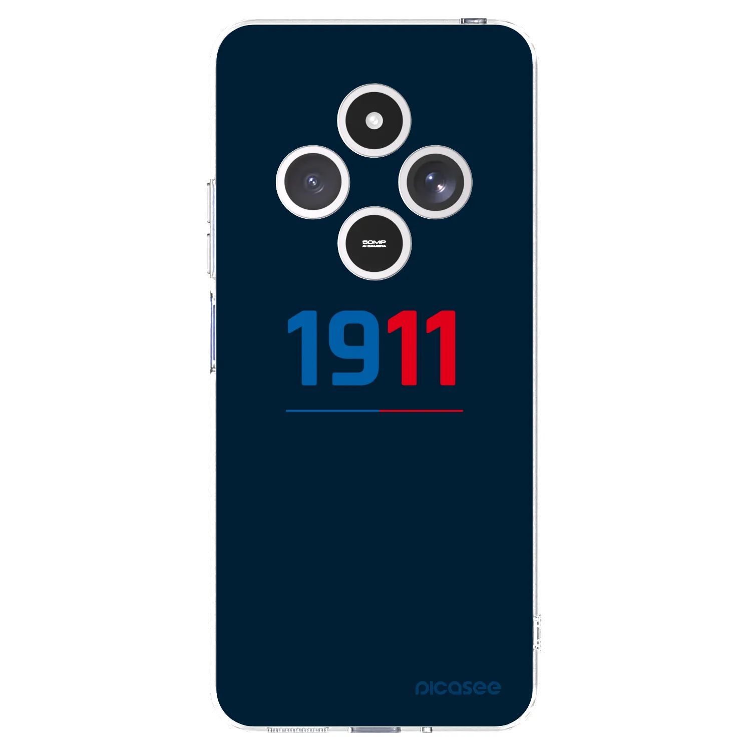 Picasee silikonový průhledný obal pro Xiaomi Redmi 14C - FC Viktoria Plzeň D