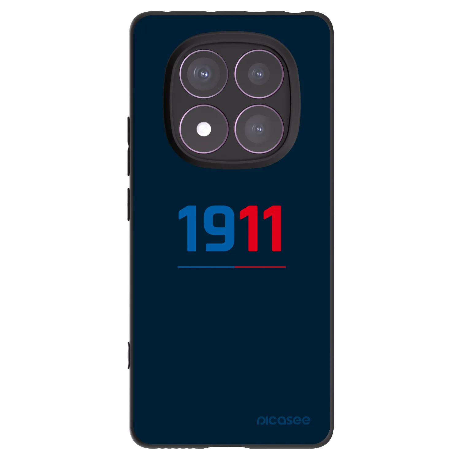 Picasee silikonový černý obal pro Xiaomi Redmi Note 14 Pro 4G - FC Viktoria Plzeň D