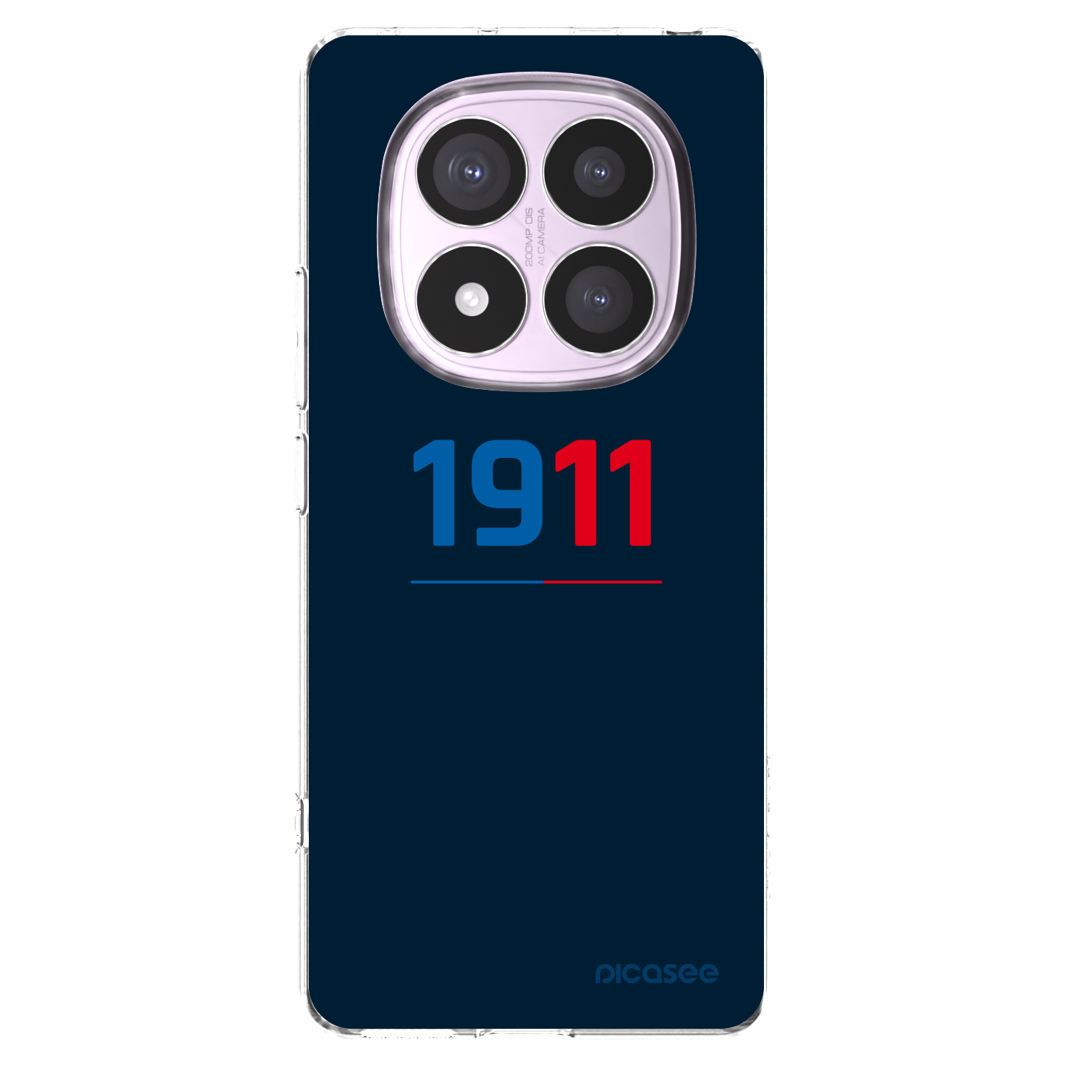 Picasee silikonový průhledný obal pro Xiaomi Redmi Note 14 Pro 4G - FC Viktoria Plzeň D