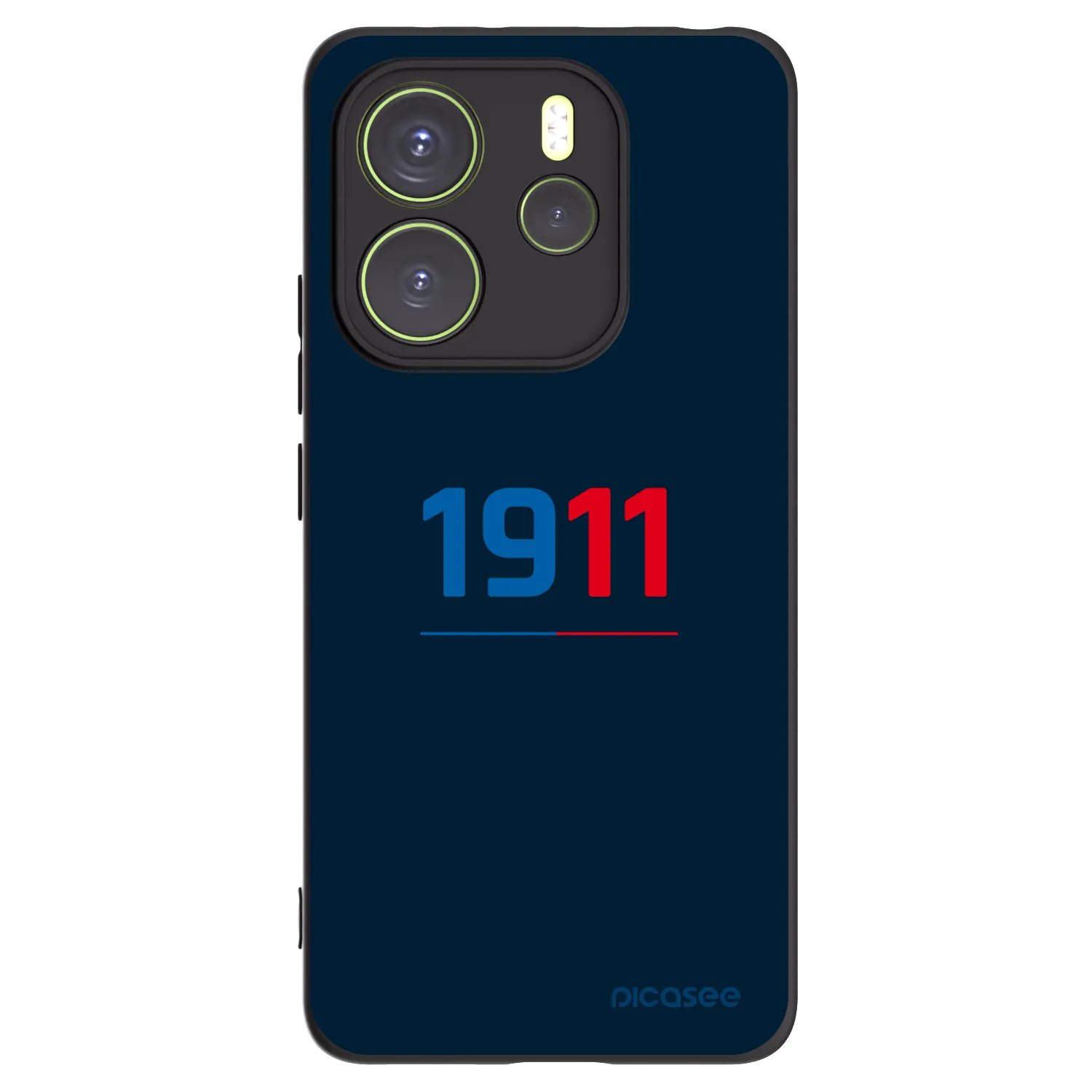 Picasee silikonový černý obal pro Xiaomi Redmi Note 14 4G - FC Viktoria Plzeň D