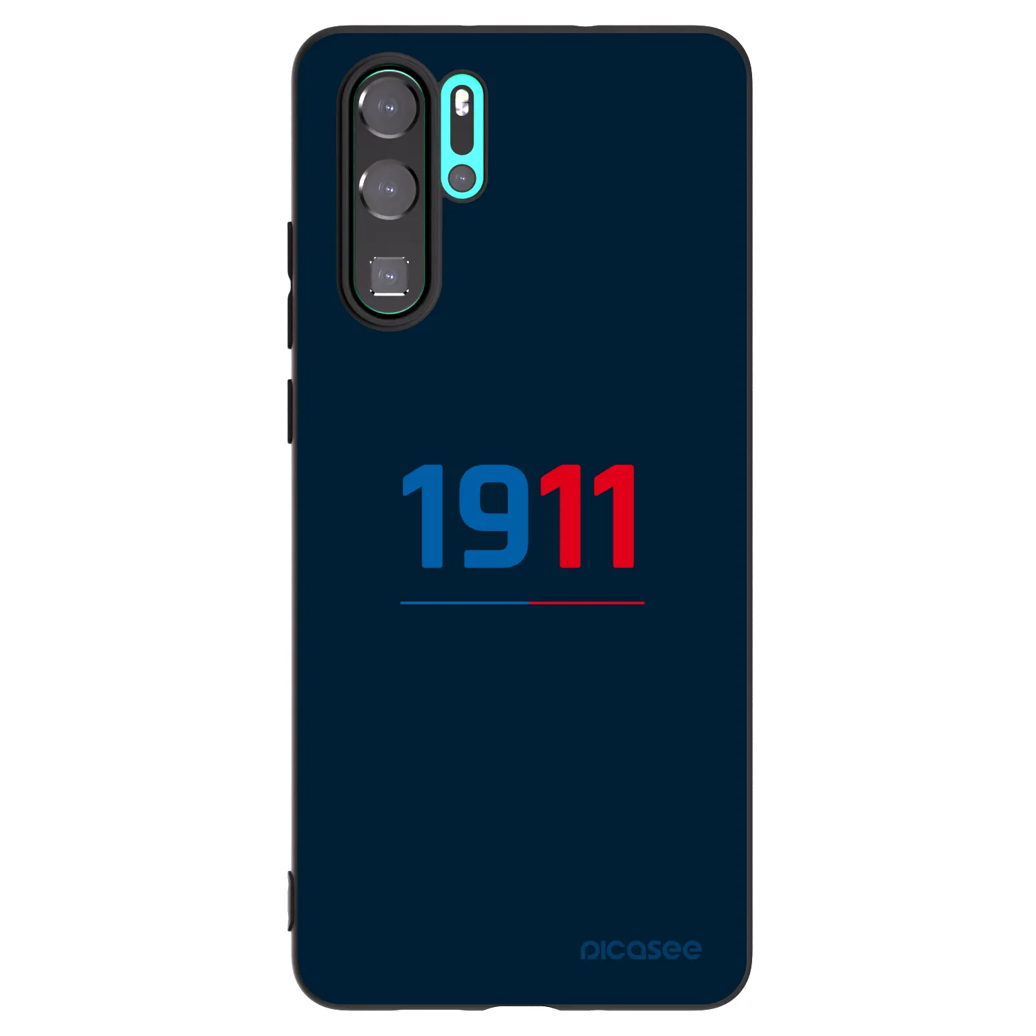 Picasee silikonový černý obal pro Huawei P30 Pro - FC Viktoria Plzeň D