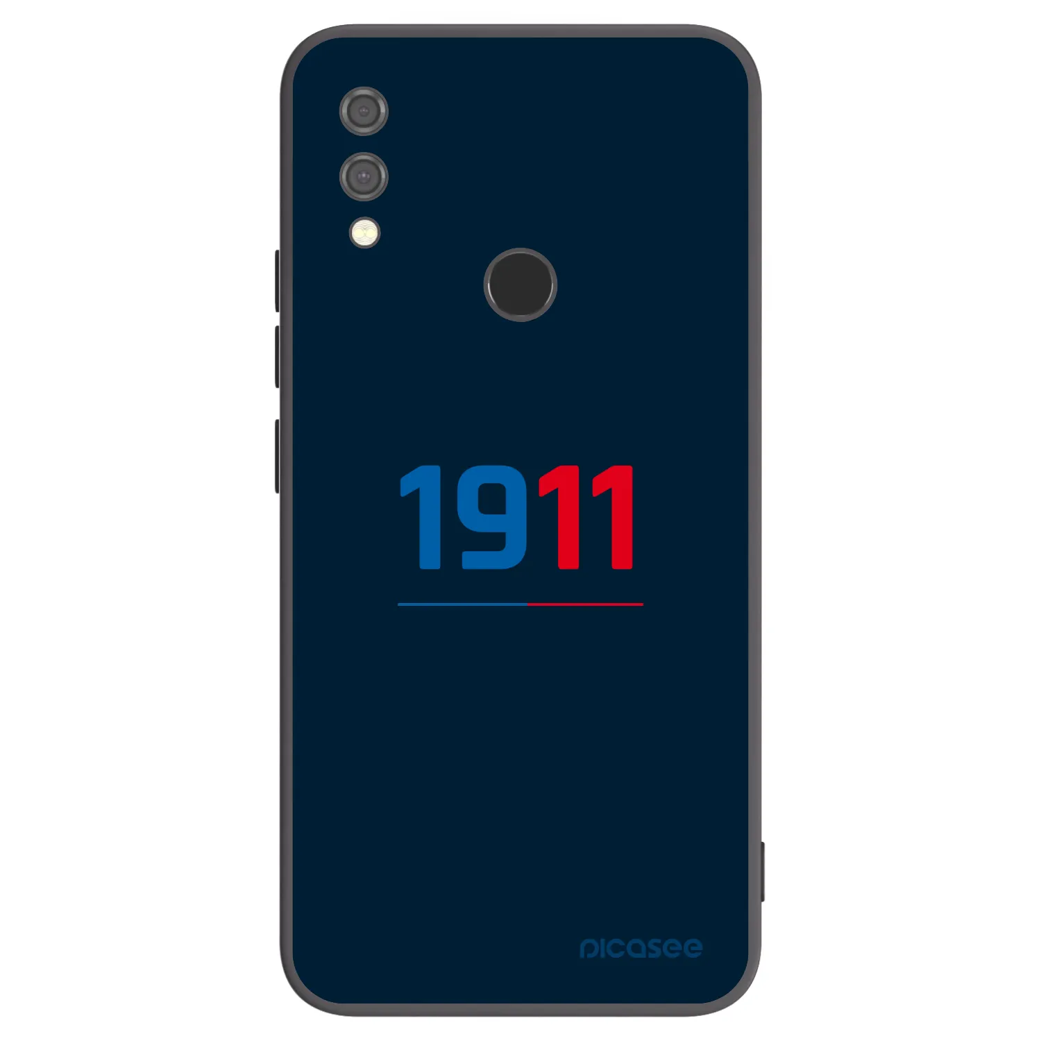 Picasee silikonový černý obal pro Xiaomi Redmi Note 7 - FC Viktoria Plzeň D