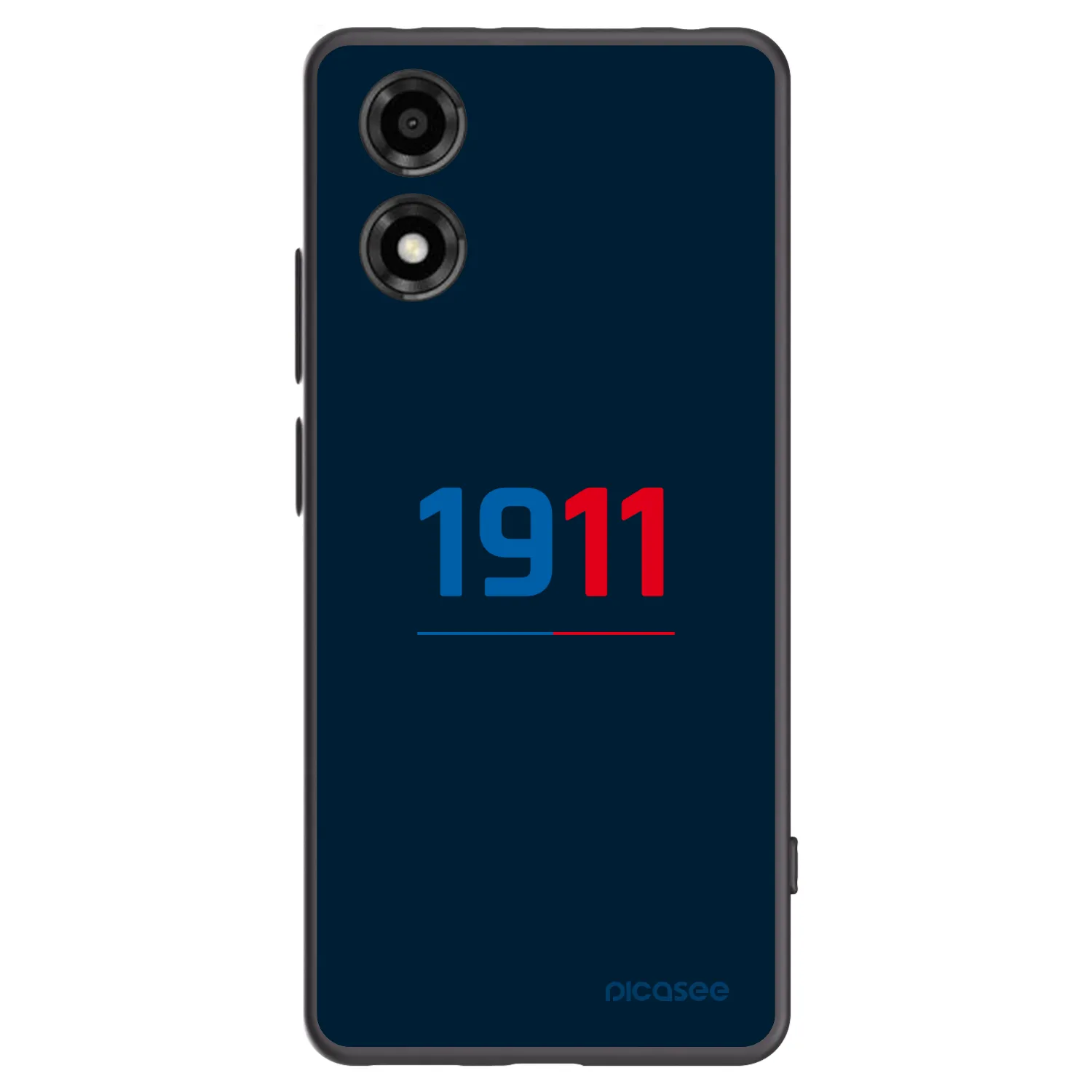 Picasee silikonový černý obal pro Motorola Moto E14 - FC Viktoria Plzeň D