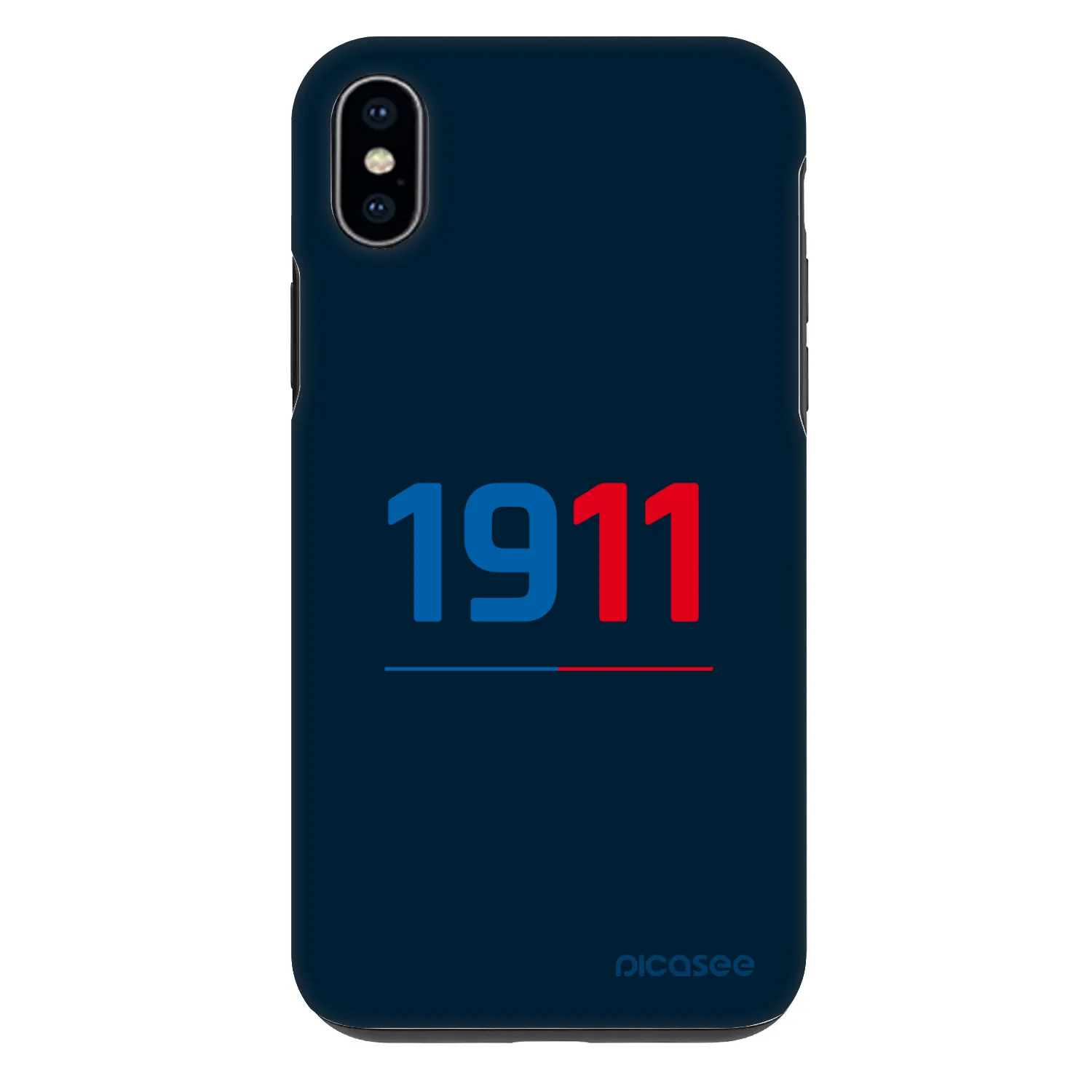 Picasee Fashion Case pro Apple iPhone XS Max - FC Viktoria Plzeň D