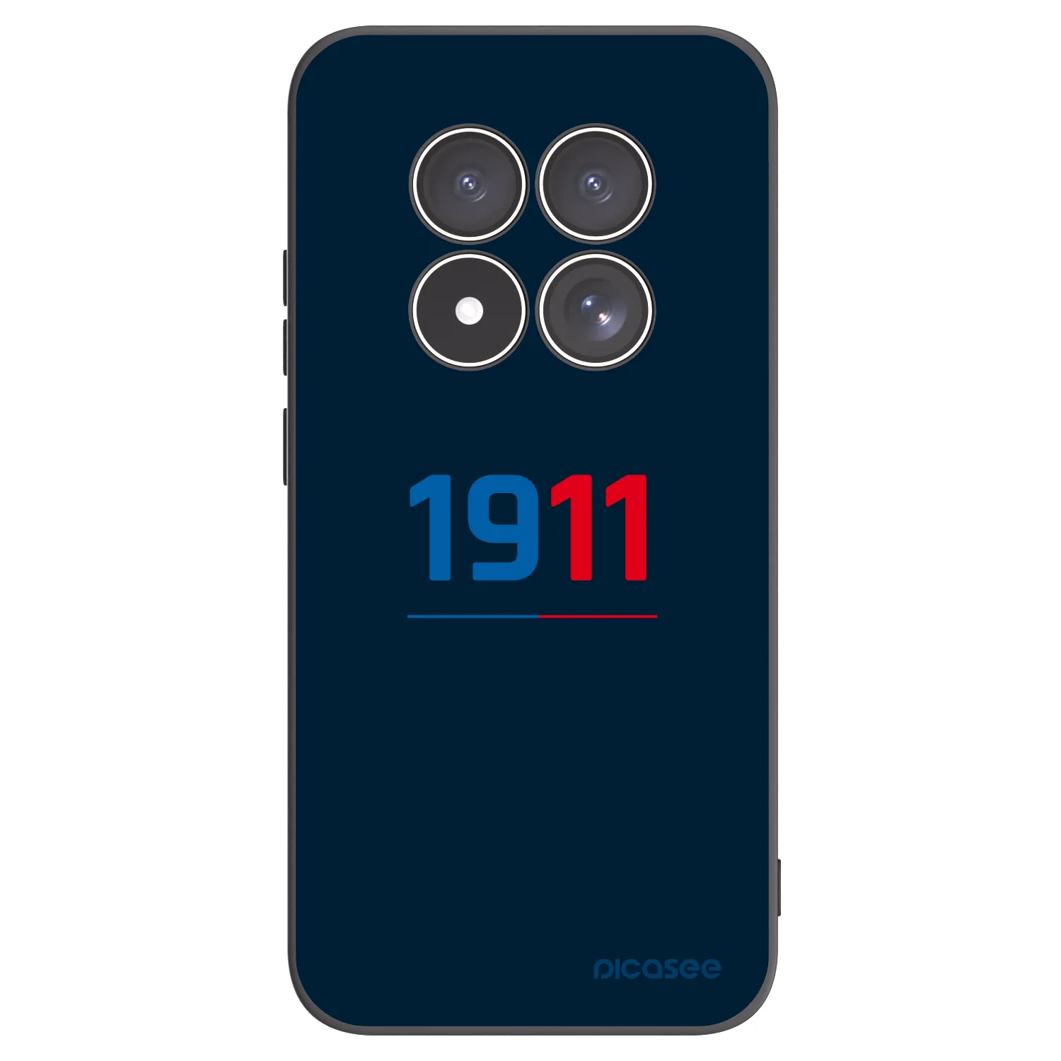 Picasee silikonový černý obal pro Xiaomi Redmi Note 15 Pro 4G - FC Viktoria Plzeň D