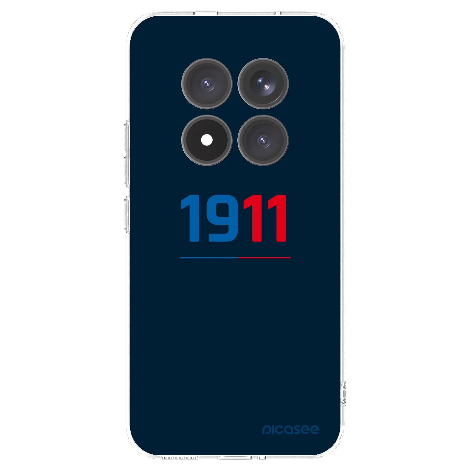 Picasee silikonový průhledný obal pro Xiaomi Redmi Note 15 Pro+ - FC Viktoria Plzeň D