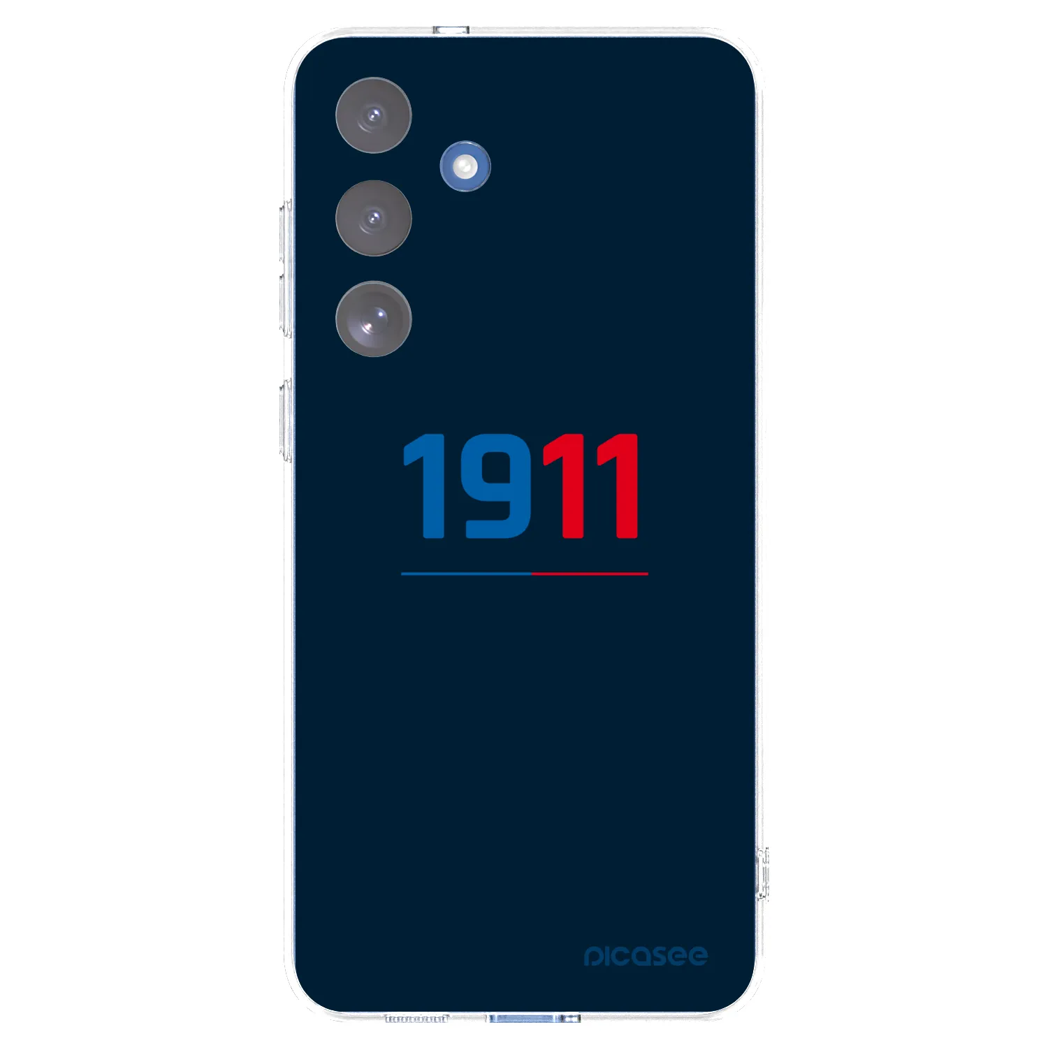 Picasee silikonový průhledný obal pro Samsung Galaxy S25 FE 5G - FC Viktoria Plzeň D