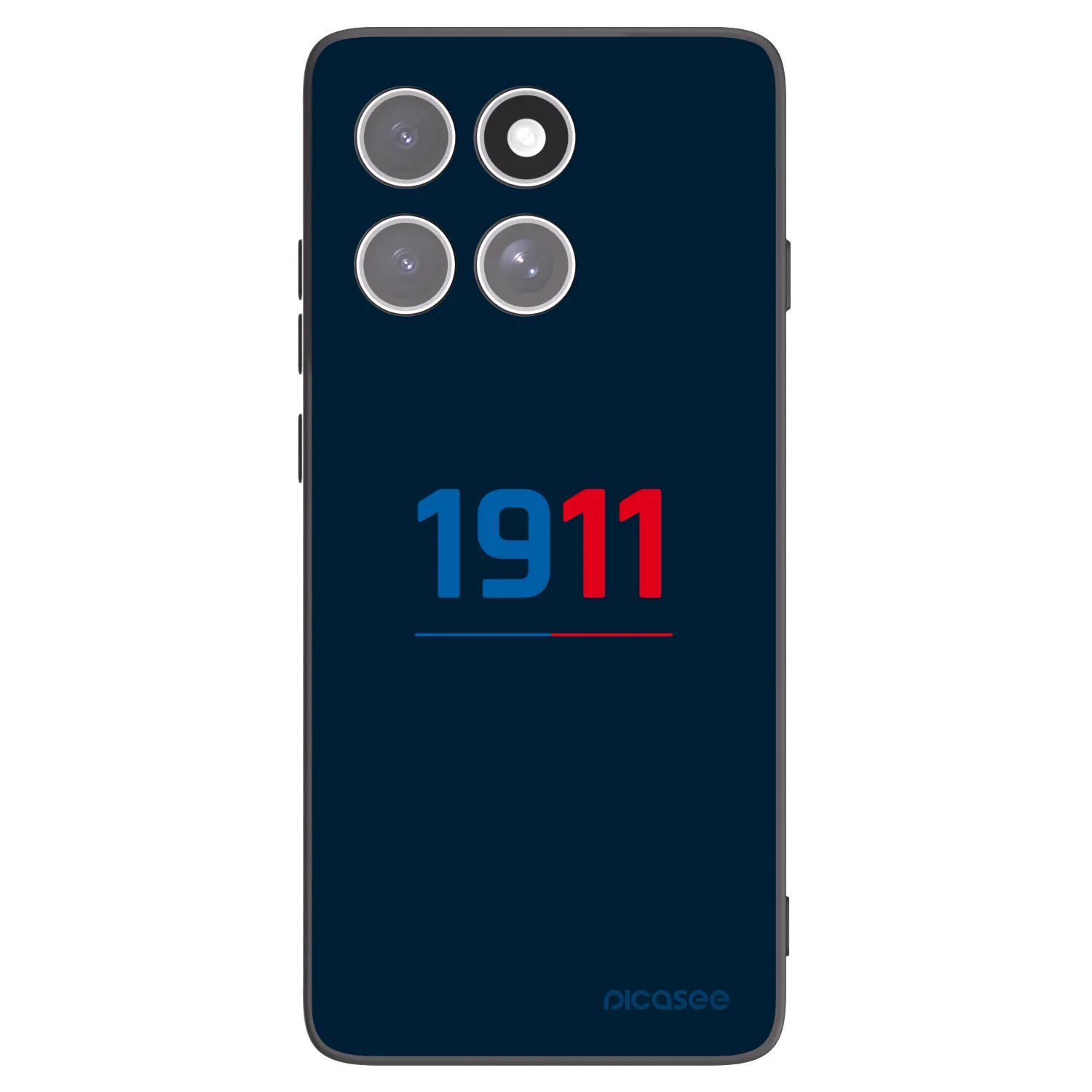 Picasee silikonový černý obal pro Motorola Edge 60 Fusion - FC Viktoria Plzeň D