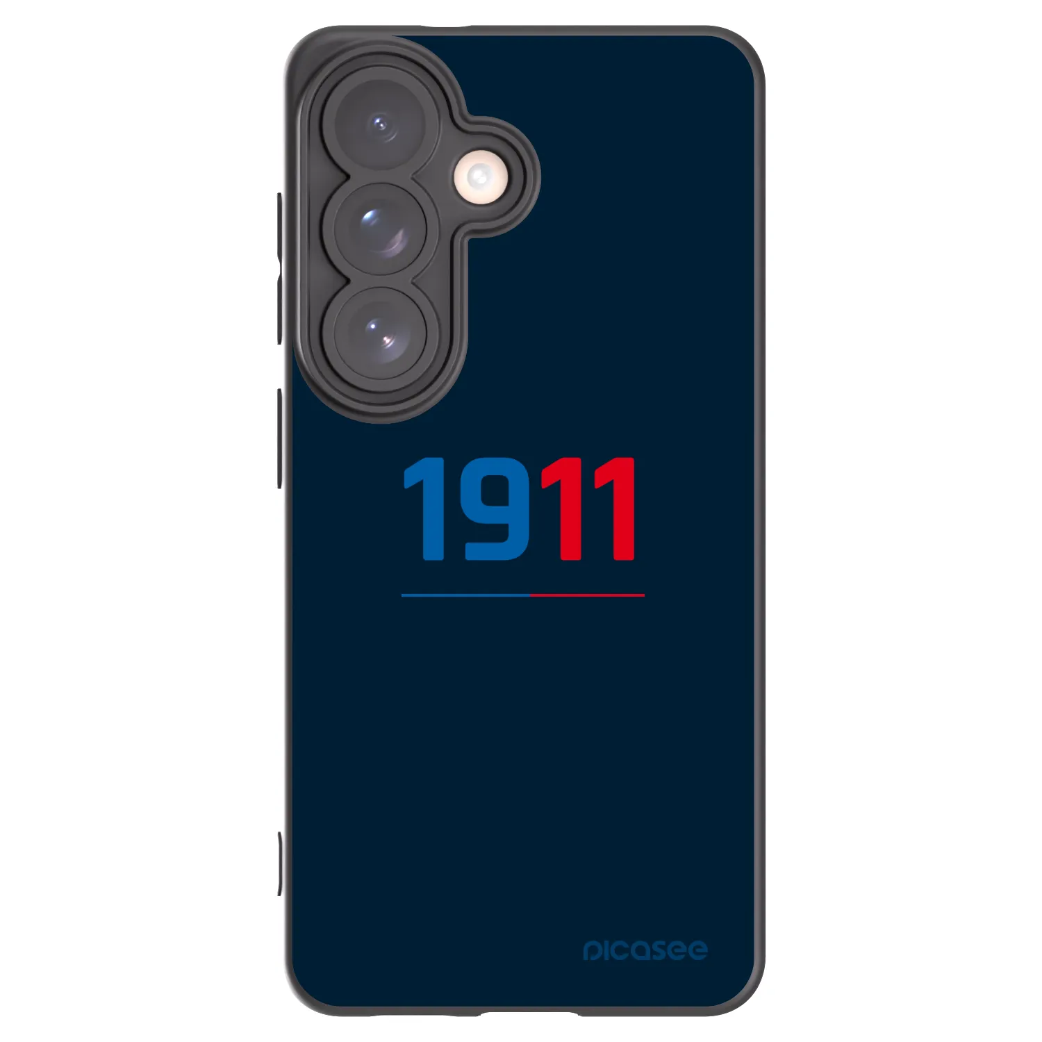 Picasee silikonový černý obal pro Samsung Galaxy S26 - FC Viktoria Plzeň D