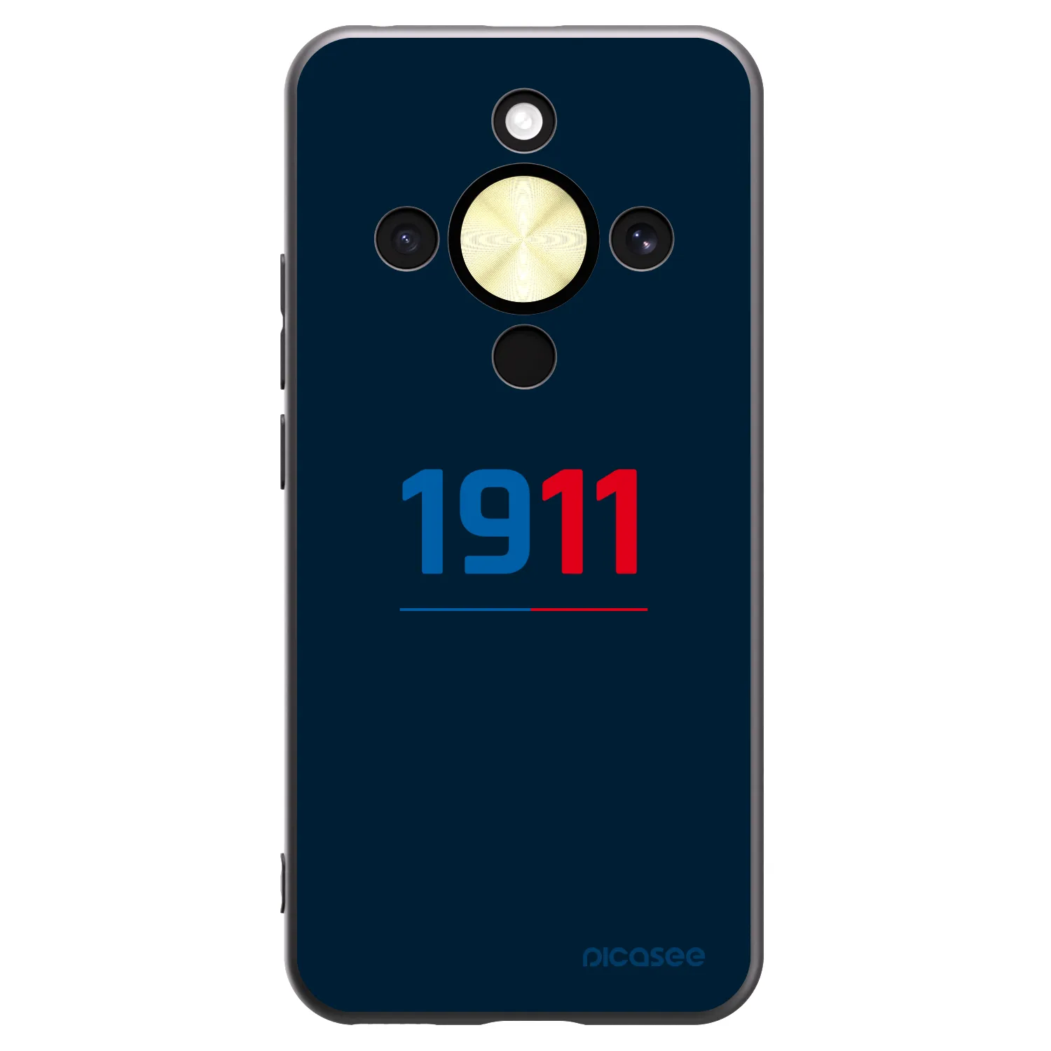 Picasee silikonový černý obal pro Honor Magic8 Lite 5G - FC Viktoria Plzeň D