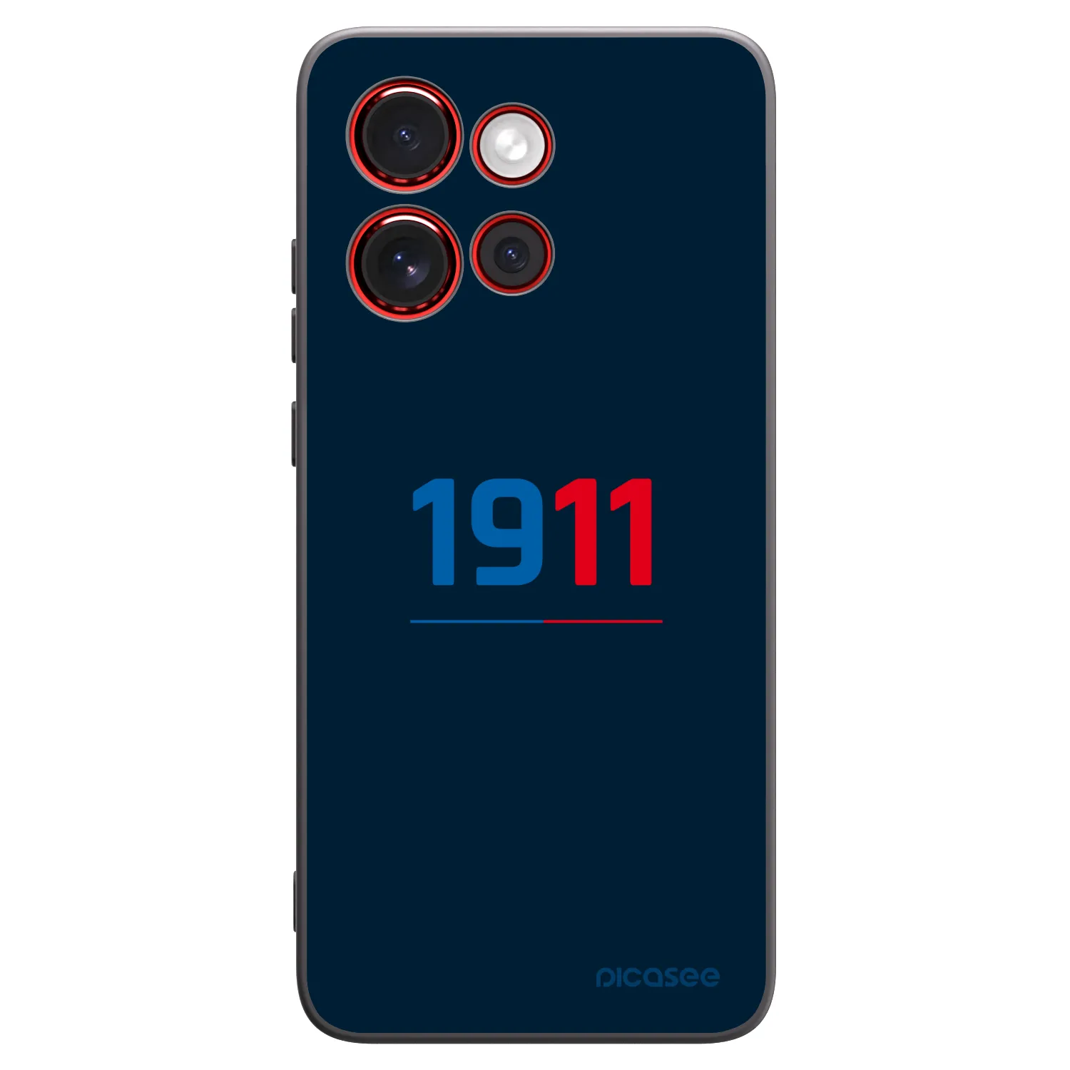 Picasee silikonový černý obal pro Motorola Edge 60 Neo 5G - FC Viktoria Plzeň D