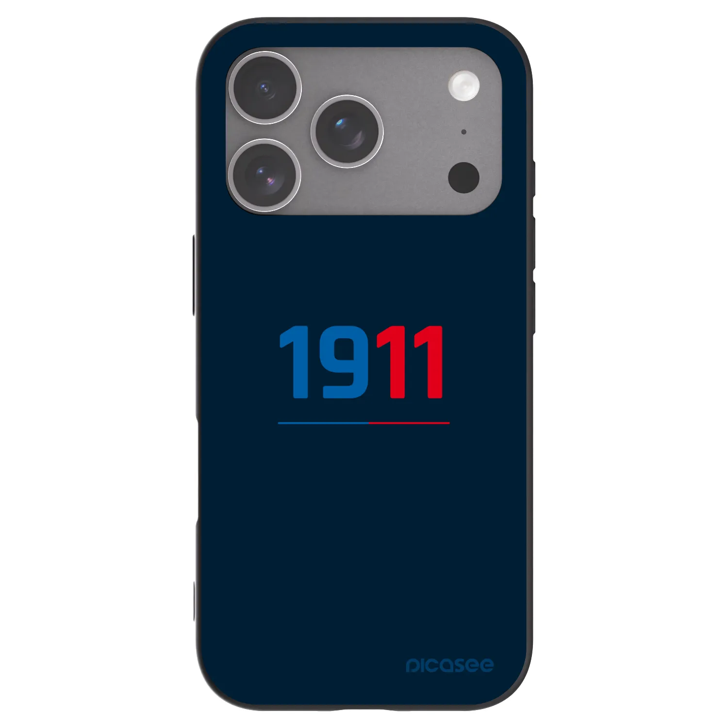 Picasee silikonový černý obal pro Apple iPhone 18 Pro - FC Viktoria Plzeň D