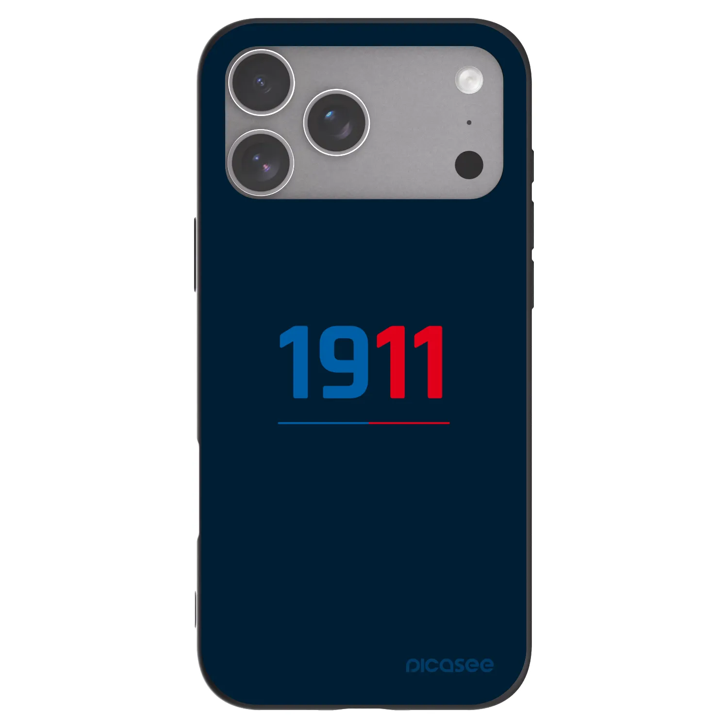 Picasee silikonový černý obal pro Apple iPhone 18 Pro Max - FC Viktoria Plzeň D