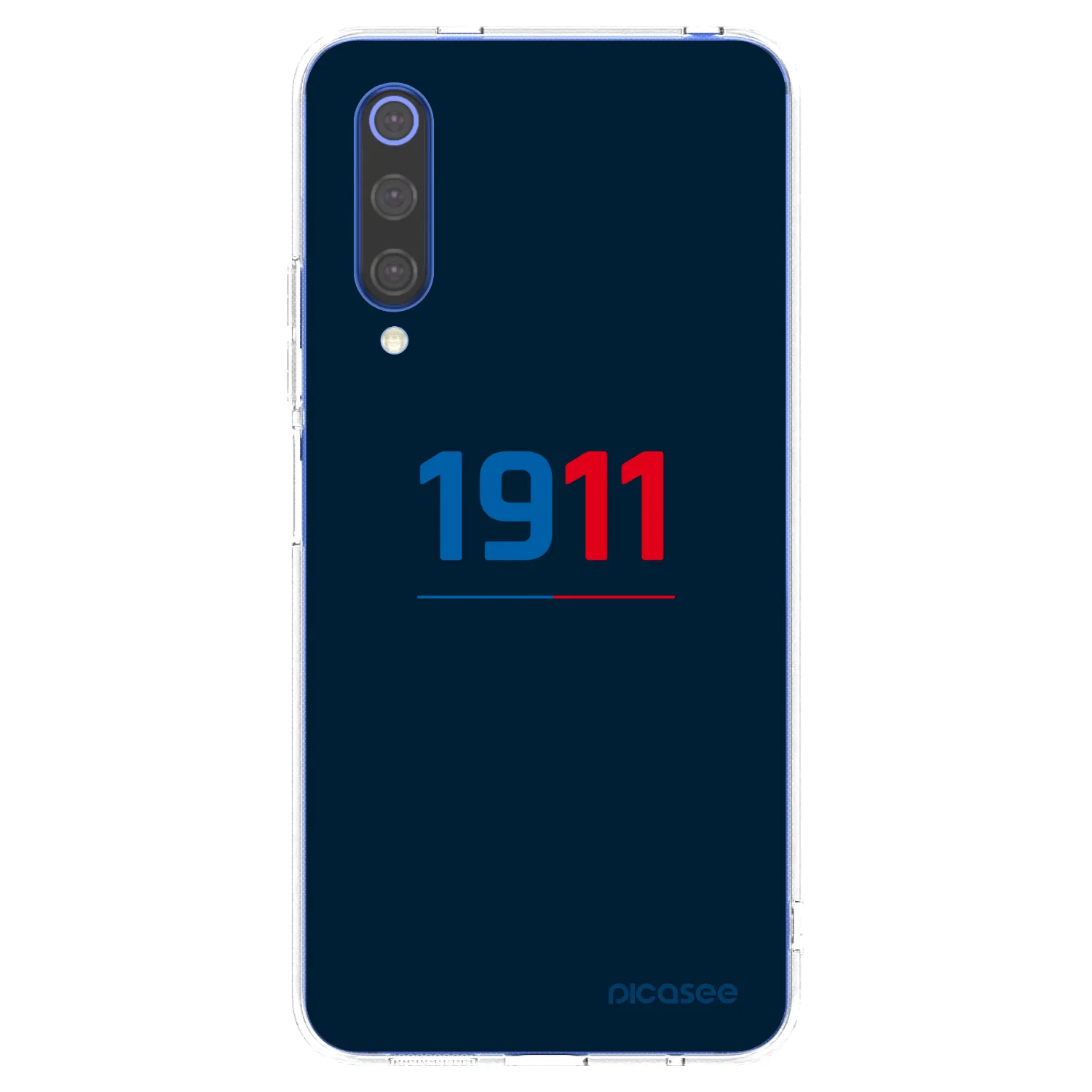 Picasee silikonový průhledný obal pro Xiaomi Mi 9 SE - FC Viktoria Plzeň D