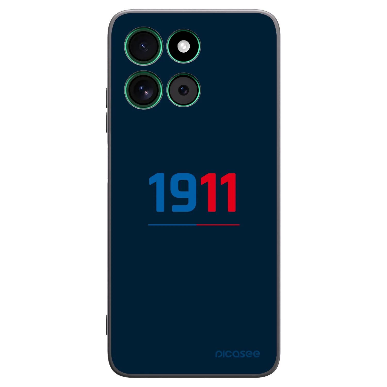 Picasee silikonový černý obal pro Motorola Moto G57 Power - FC Viktoria Plzeň D