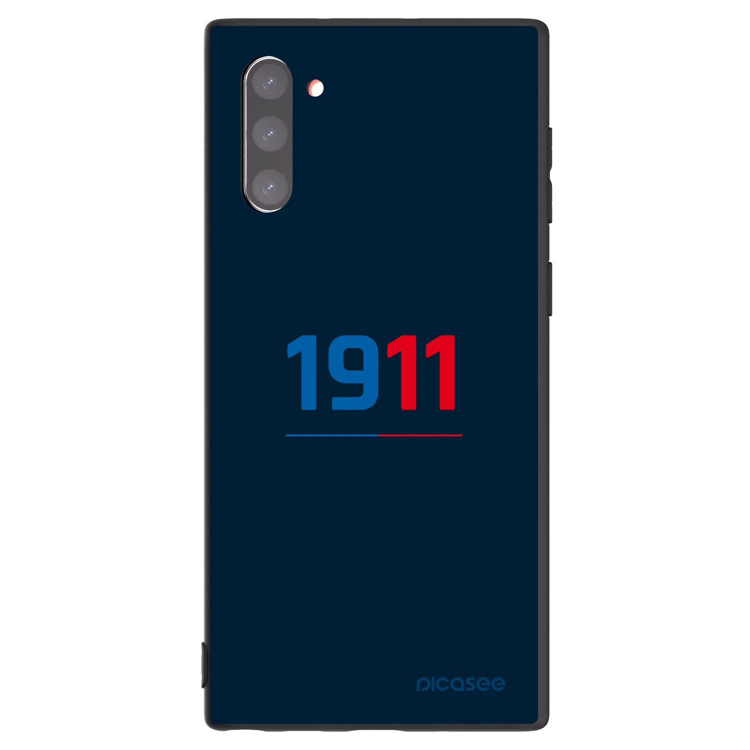 Picasee silikonový černý obal pro Samsung Galaxy Note 10 N970F - FC Viktoria Plzeň D