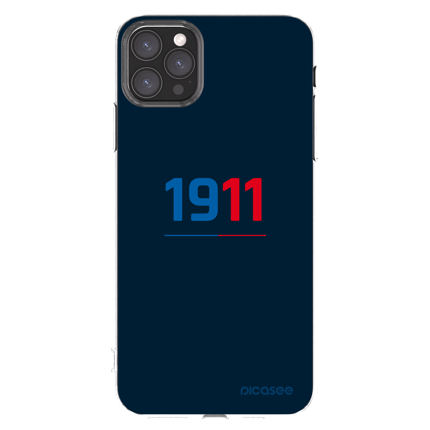 Picasee silikonový průhledný obal pro Apple iPhone 11 Pro Max - FC Viktoria Plzeň D