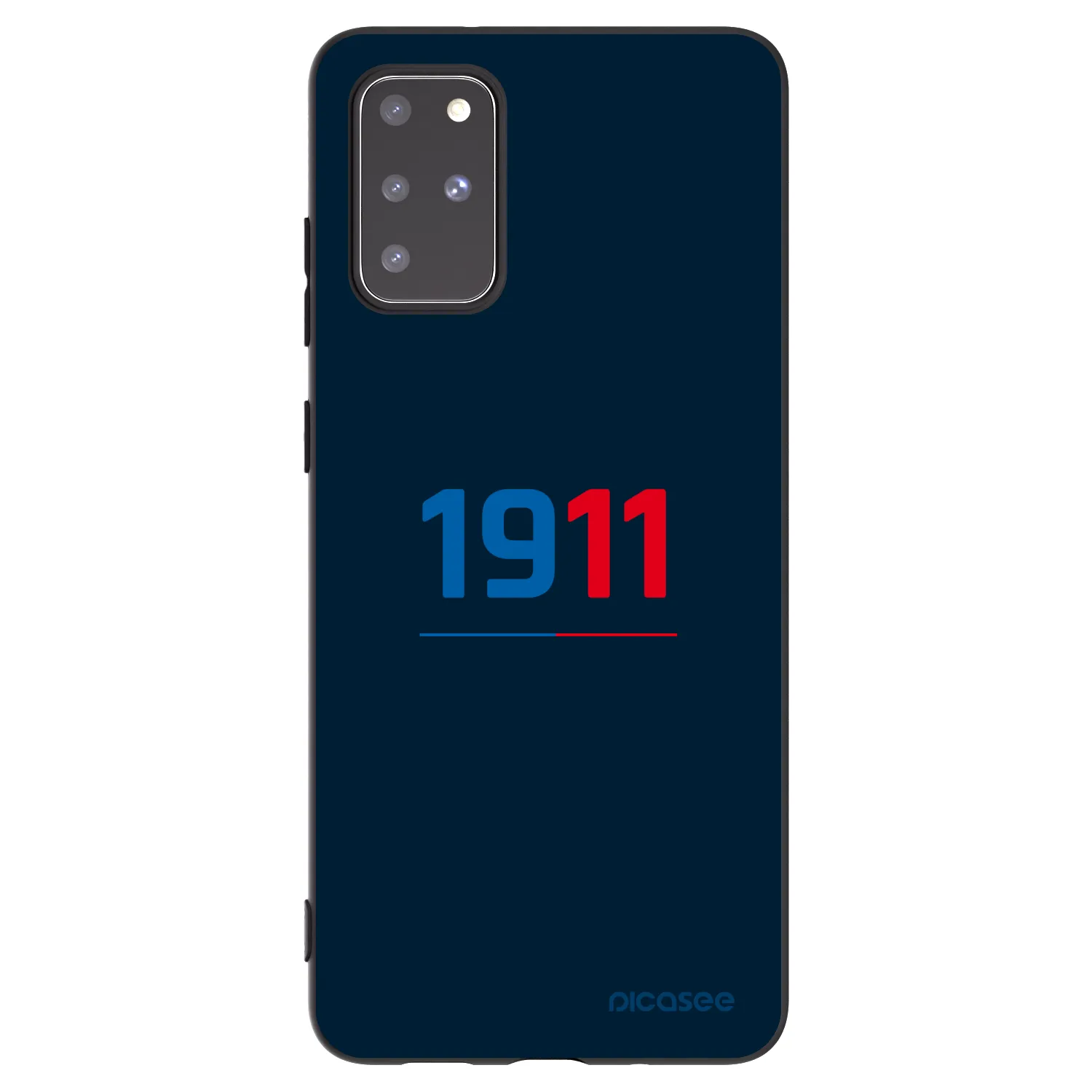 Picasee silikonový černý obal pro Samsung Galaxy S20+ G985F - FC Viktoria Plzeň D