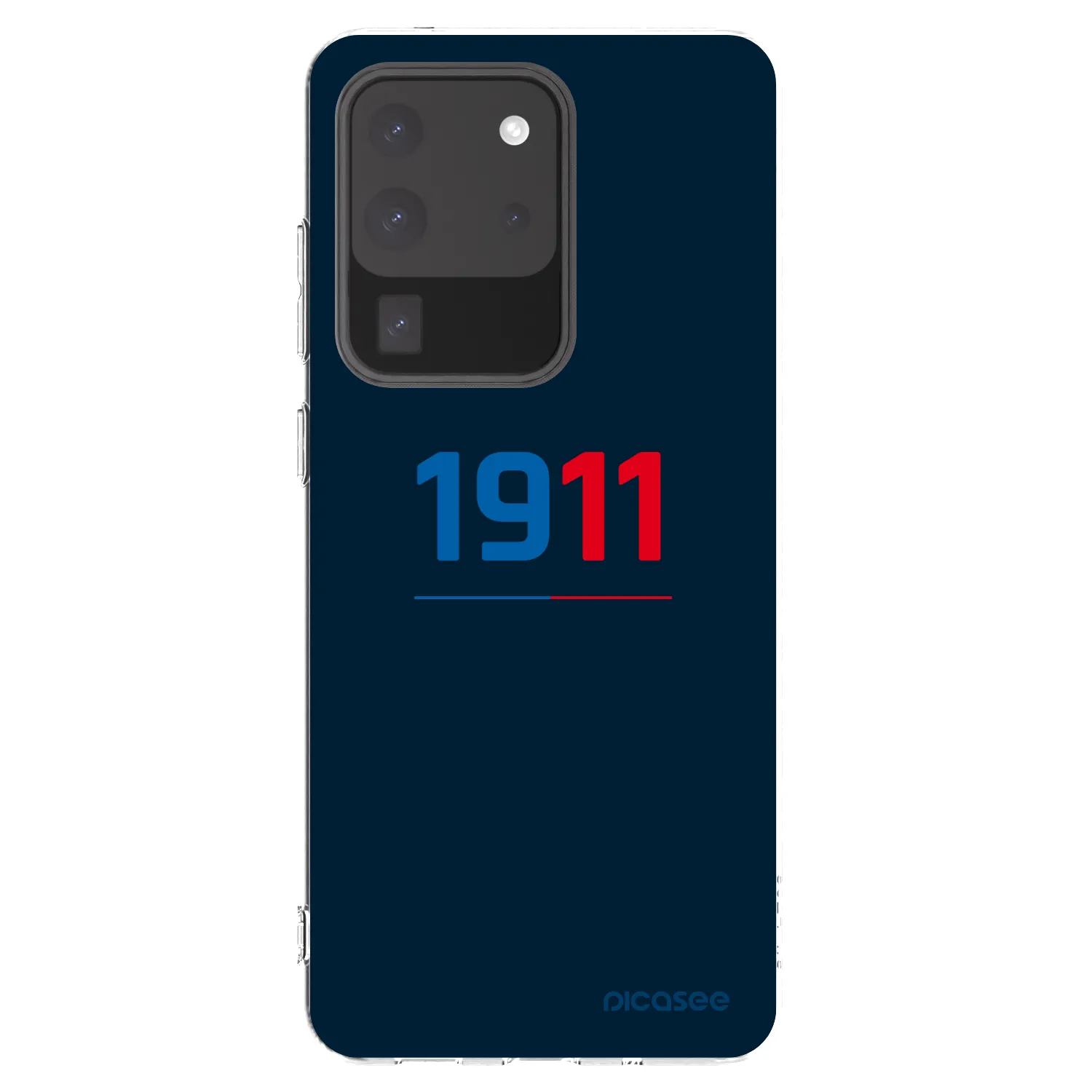 Picasee silikonový průhledný obal pro Samsung Galaxy S20 Ultra 5G G988F - FC Viktoria Plzeň D