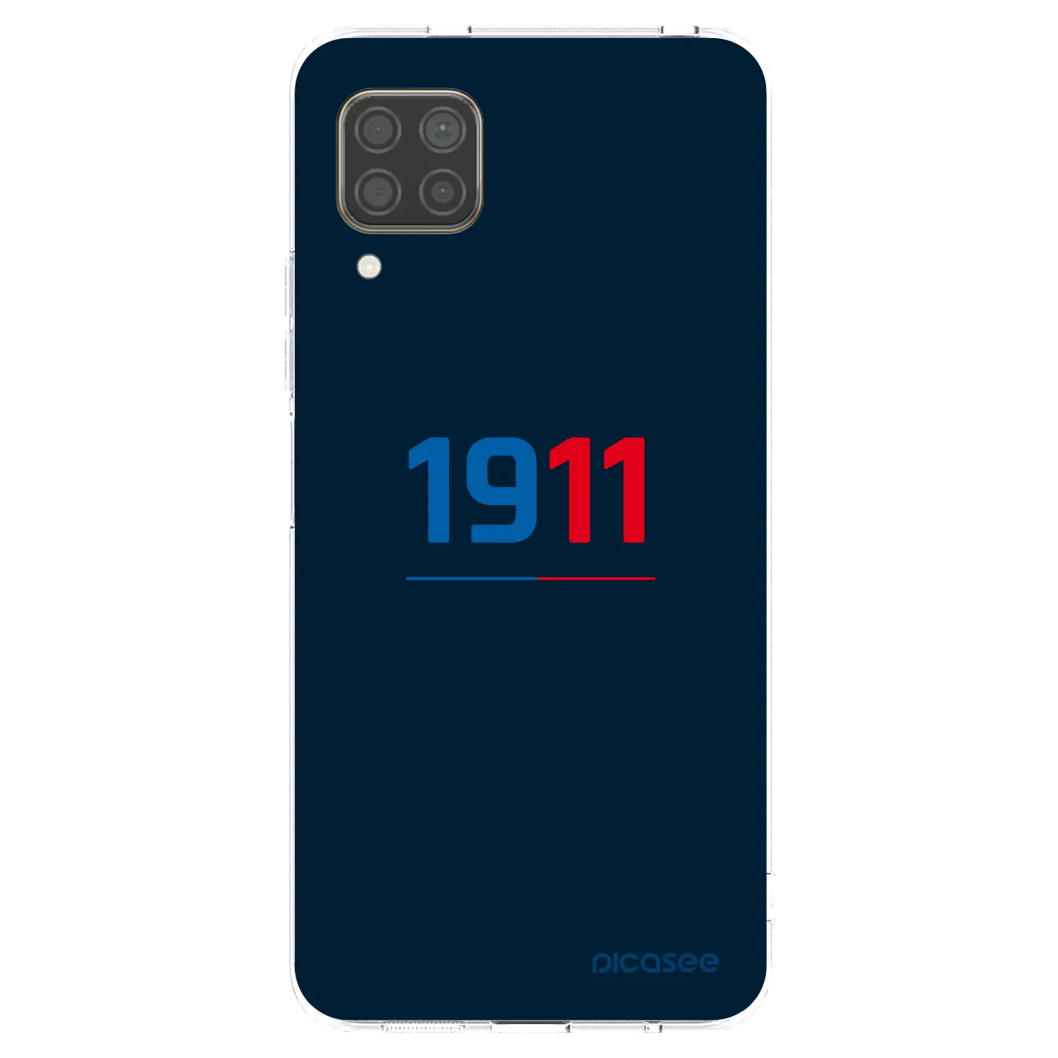 Picasee silikonový průhledný obal pro Huawei P40 Lite - FC Viktoria Plzeň D