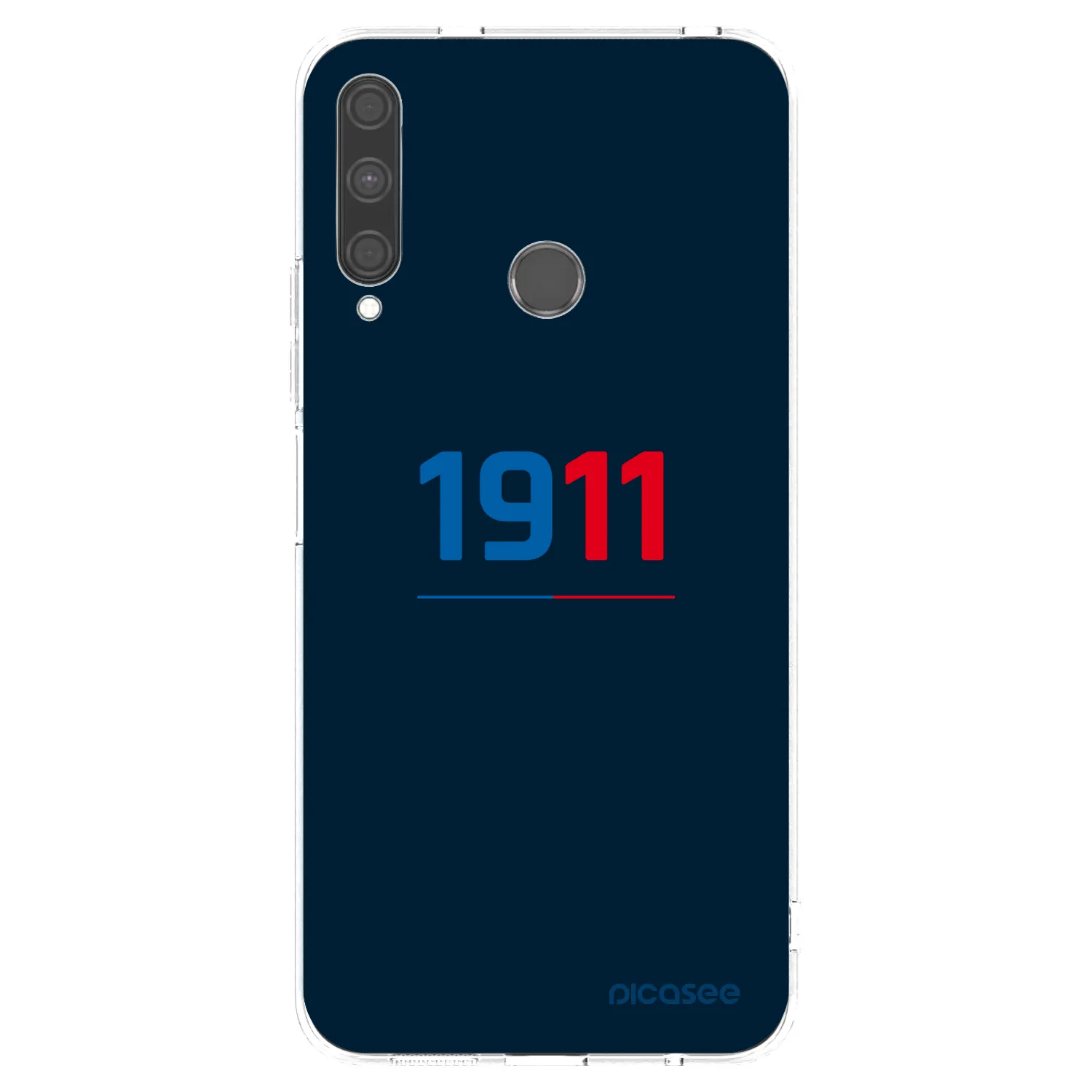 Picasee silikonový průhledný obal pro Huawei P40 Lite E - FC Viktoria Plzeň D