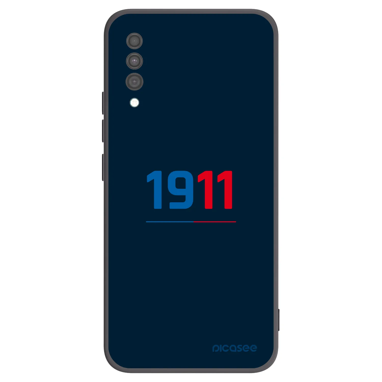 Picasee silikonový černý obal pro Samsung Galaxy A30s A307F - FC Viktoria Plzeň D