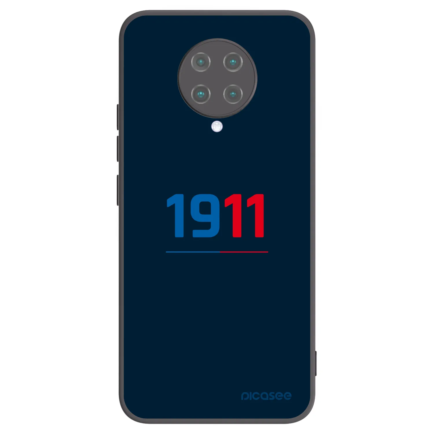 Picasee silikonový černý obal pro Xiaomi Poco F2 Pro - FC Viktoria Plzeň D