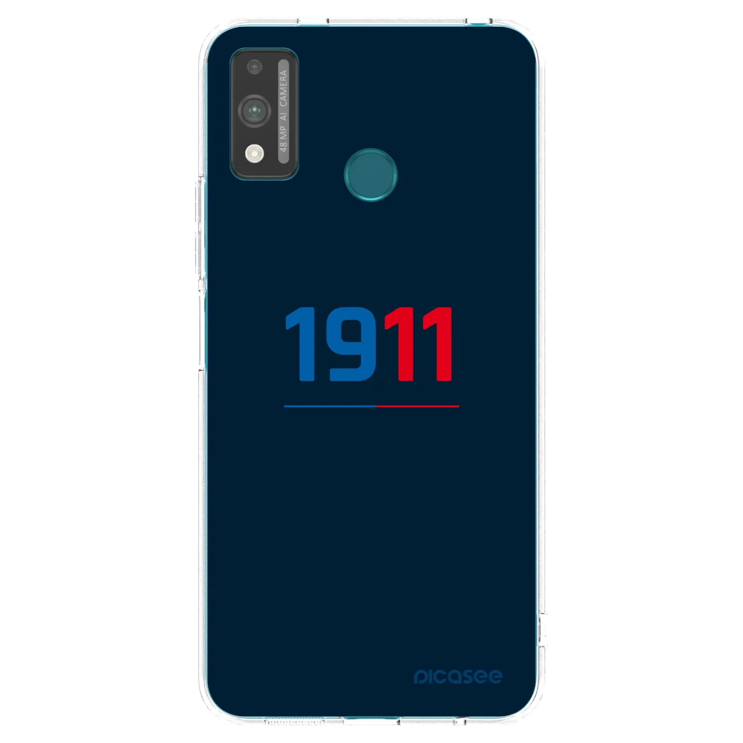 Picasee silikonový průhledný obal pro Honor 9X Lite - FC Viktoria Plzeň D