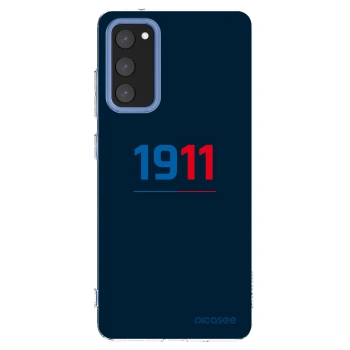 Picasee silikonový průhledný obal pro Samsung Galaxy S20 FE - FC Viktoria Plzeň D