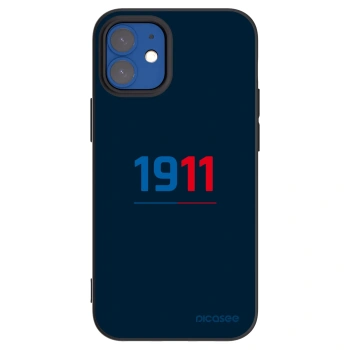 Picasee silikonový černý obal pro Apple iPhone 12 mini - FC Viktoria Plzeň D