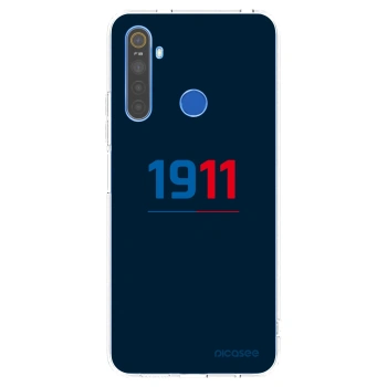 Picasee silikonový průhledný obal pro Realme 5 - FC Viktoria Plzeň D