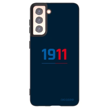 Picasee silikonový černý obal pro Samsung Galaxy S21 5G G991B - FC Viktoria Plzeň D