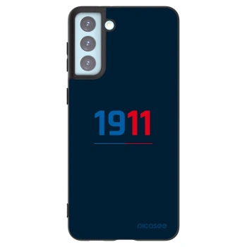 Picasee silikonový černý obal pro Samsung Galaxy S21+ 5G G996F - FC Viktoria Plzeň D