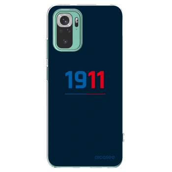 Picasee silikonový průhledný obal pro Xiaomi Redmi Note 10 Pro - FC Viktoria Plzeň D