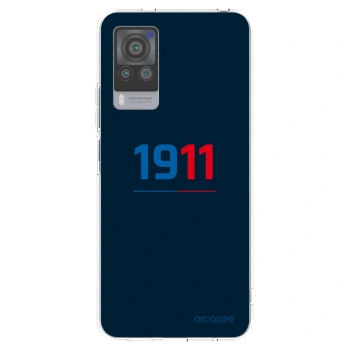 Picasee silikonový průhledný obal pro Vivo X60 Pro 5G - FC Viktoria Plzeň D