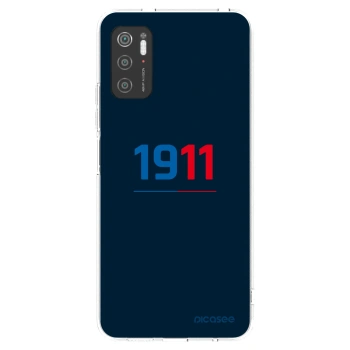Picasee silikonový průhledný obal pro Xiaomi Poco M3 Pro 5G - FC Viktoria Plzeň D