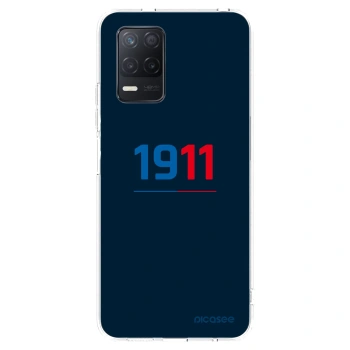 Picasee silikonový průhledný obal pro Realme 8 5G - FC Viktoria Plzeň D