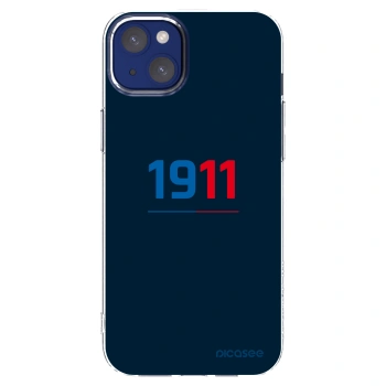 Picasee silikonový průhledný obal pro Apple iPhone 14 Plus - FC Viktoria Plzeň D