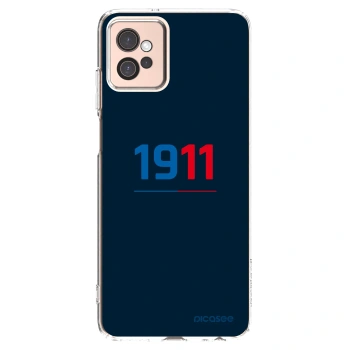 Picasee silikonový průhledný obal pro Motorola Moto G32 - FC Viktoria Plzeň D
