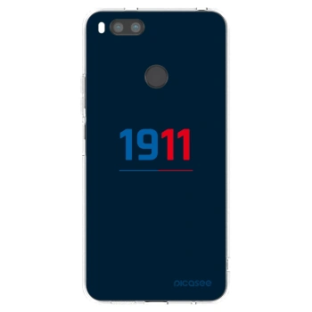 Picasee silikonový průhledný obal pro Xiaomi Redmi A1 - FC Viktoria Plzeň D