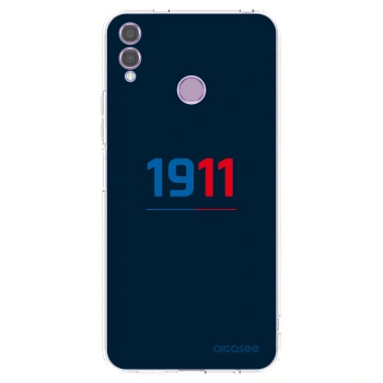 Picasee silikonový průhledný obal pro Honor 8X - FC Viktoria Plzeň D